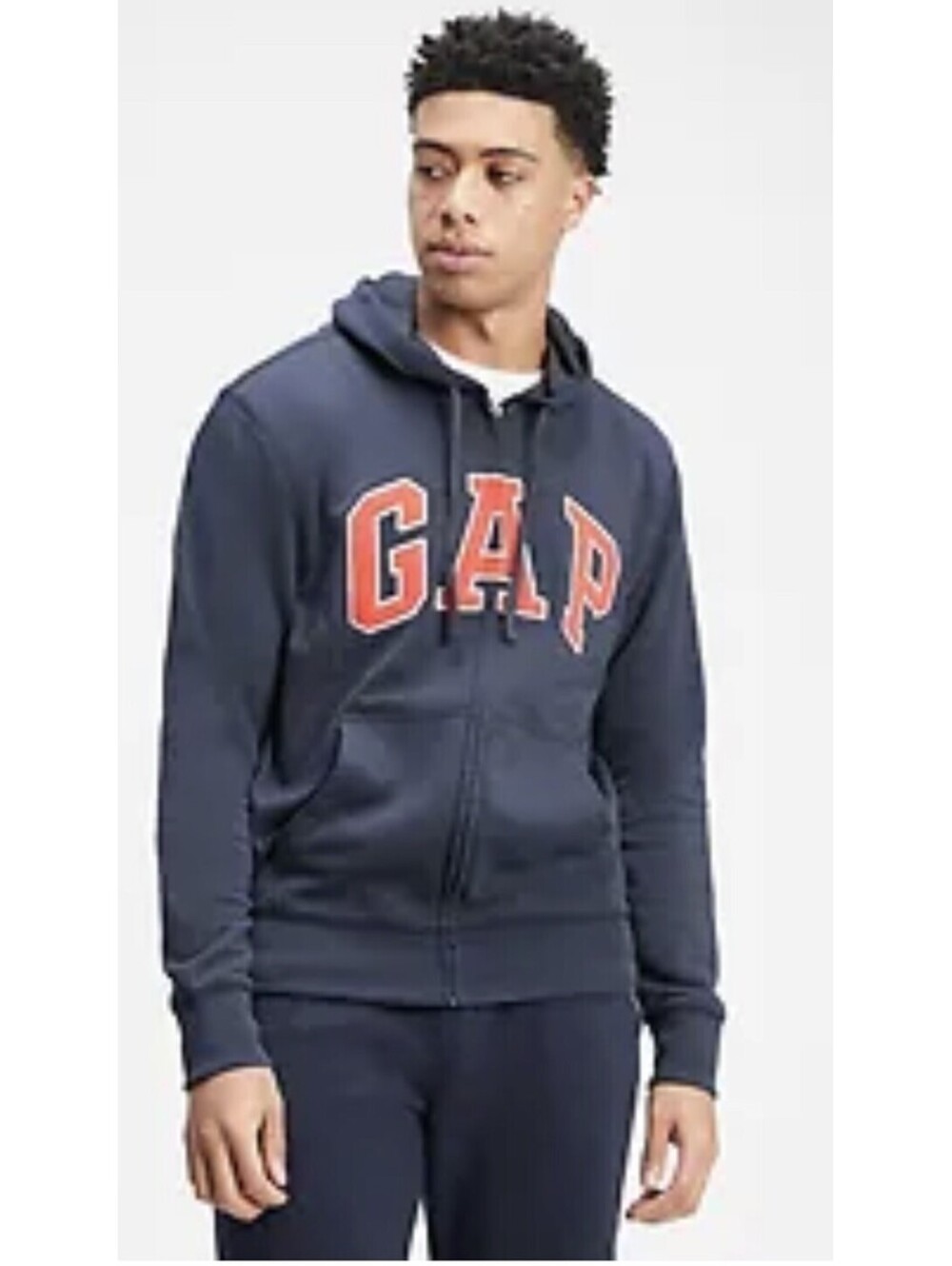 GAP Logo Hoodie Sweatshirt Size L